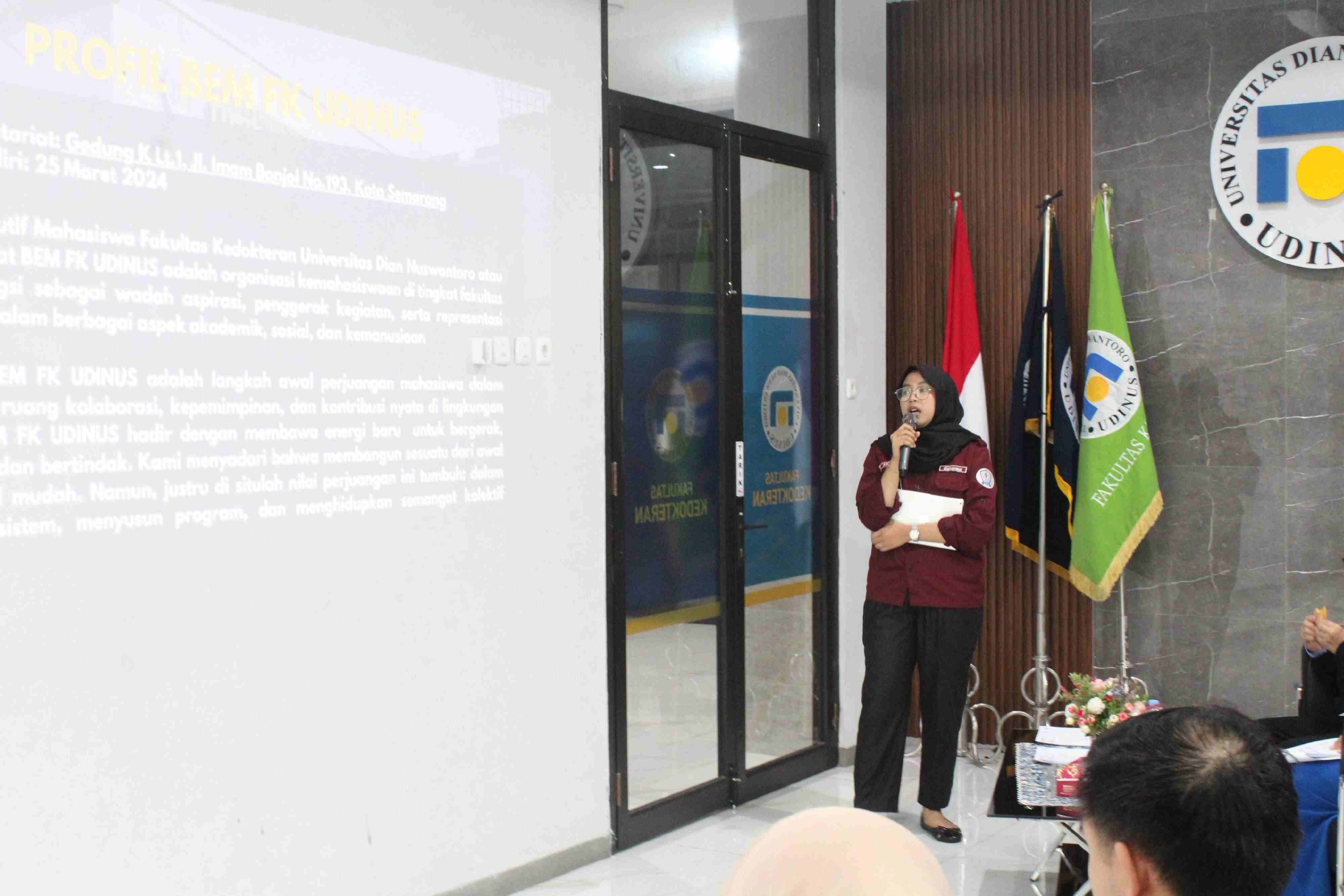 Presentasi Dari Ketua BEM FK 